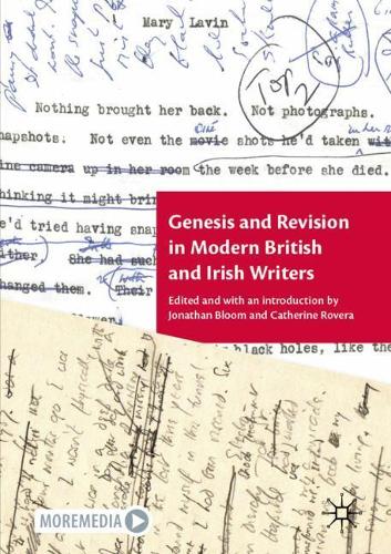 Genesis and Revision in Modern British and Irish Writers. 2020 ed.