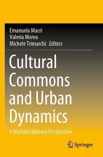 Cultural Commons and Urban Dynamics: A Multidisciplinary Perspective. 2020 ed.