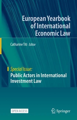 Public Actors in International Investment Law.