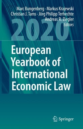 European Yearbook of International Economic Law 2020.
