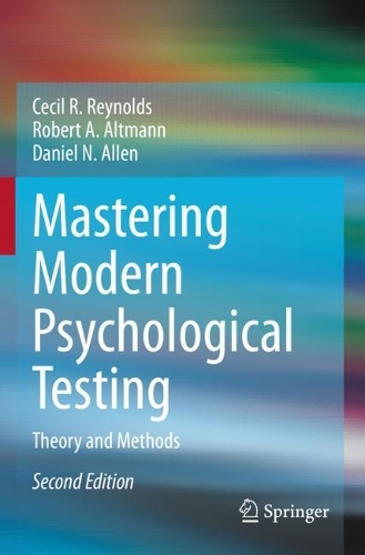 Mastering Modern Psychological Testing: Theory and Methods. Second Edition 2021