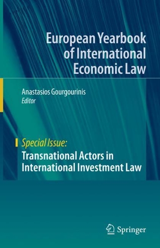 Transnational Actors in International Investment Law.