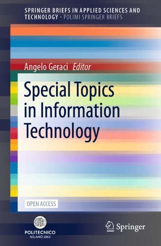 Special Topics in Information Technology. 1st ed. 2021