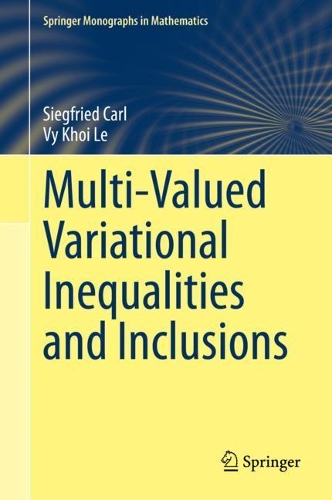 Multi-Valued Variational Inequalities and Inclusions.