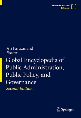Global Encyclopedia of Public Administration, Public Policy, and Governance.