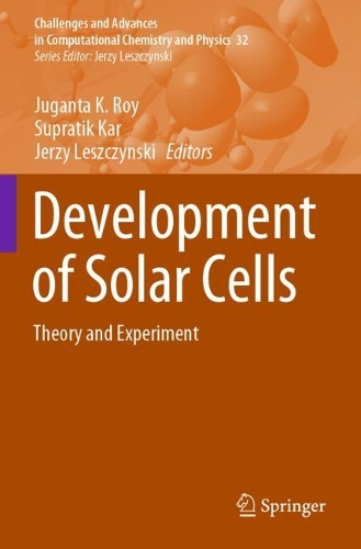 Development of Solar Cells: Theory and Experiment. 1st ed. 2021