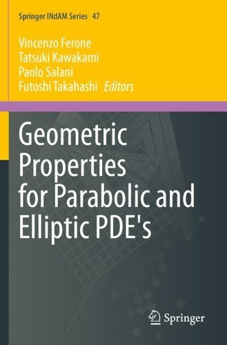 Geometric Properties for Parabolic and Elliptic PDE's.