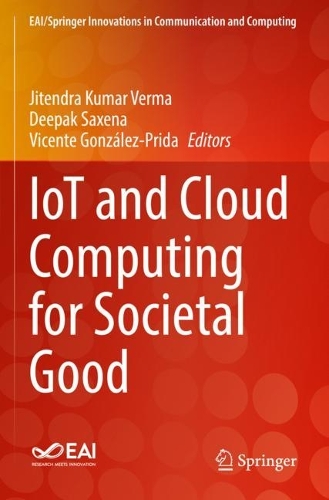 IoT and Cloud Computing for Societal Good. 2022 ed.