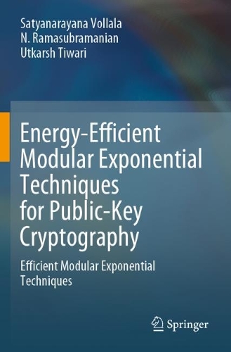Energy-Efficient Modular Exponential Techniques for Public-Key Cryptography: Efficient Modular Exponential Techniques. 2021 ed.