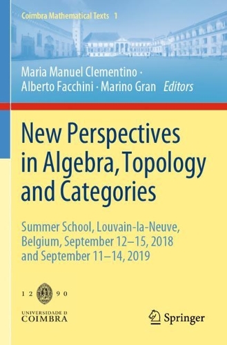 New Perspectives in Algebra, Topology and Categories
