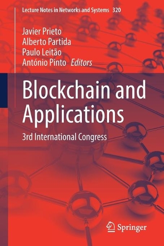 Blockchain and Applications: 3rd International Congress. 1st ed. 2022