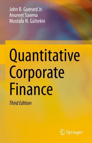 Quantitative Corporate Finance.