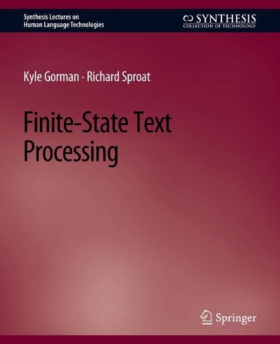 Finite-State Text Processing.