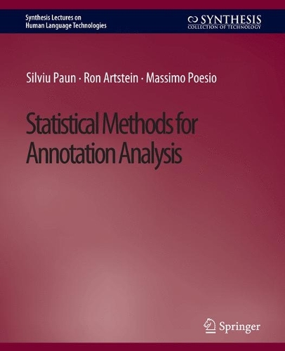 Statistical Methods for Annotation Analysis.
