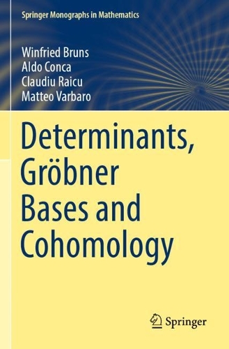 Determinants, Groebner Bases and Cohomology.