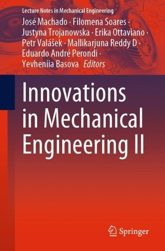 Innovations in Mechanical Engineering II. 1st ed. 2023