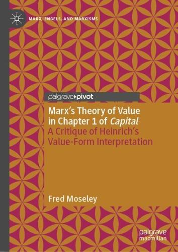 Marx's Theory of Value in Chapter 1 of Capital