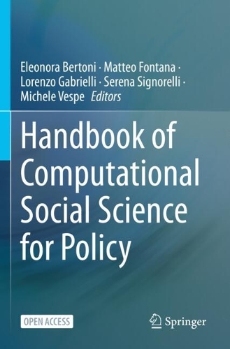 Handbook of Computational Social Science for Policy. 2023 ed.
