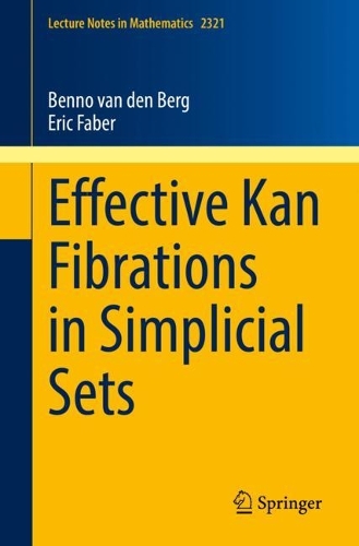 Effective Kan Fibrations in Simplicial Sets.