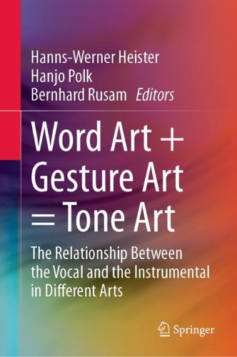 Word Art + Gesture Art = Tone Art: The Relationship Between the Vocal and the Instrumental in Different Arts. 2023 ed.