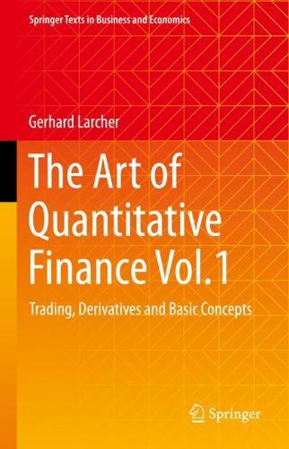 The Art of Quantitative Finance. Vol.1
