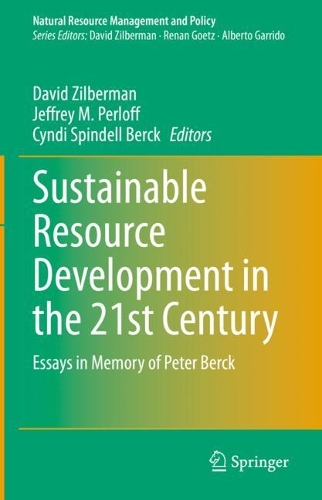 Sustainable Resource Development in the 21st Century