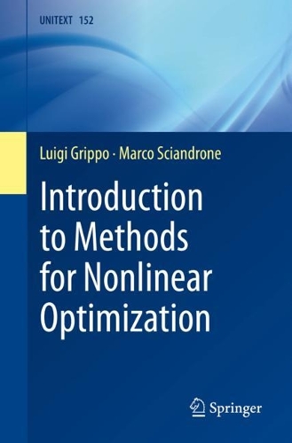 Introduction to Methods for Nonlinear Optimization.