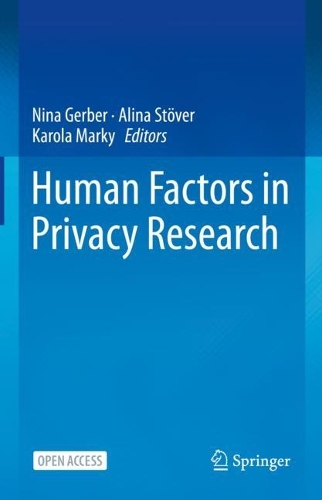 Human Factors in Privacy Research.