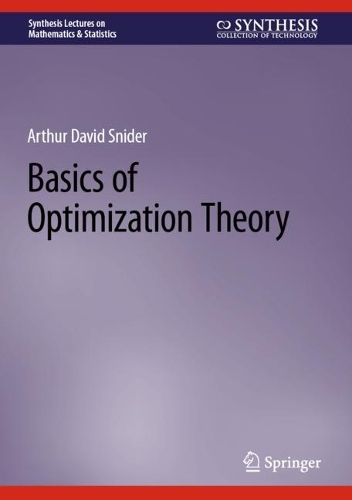 Basics of Optimization Theory.