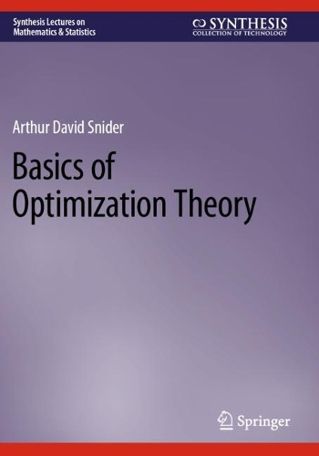 Basics of Optimization Theory.