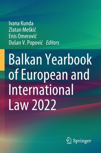 Balkan Yearbook of European and International Law 2022. 2023 ed.
