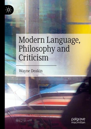 Modern Language, Philosophy and Criticism.