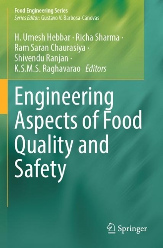 Engineering Aspects of Food Quality and Safety. 2023 ed.