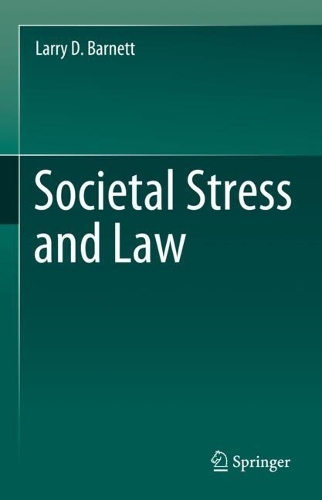 Societal Stress and Law.