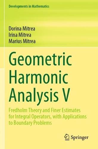 Geometric Harmonic Analysis V
