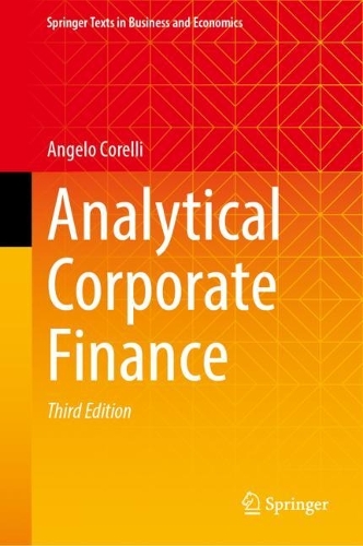 Analytical Corporate Finance.