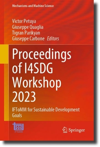 Proceedings of I4SDG Workshop 2023: IFToMM for Sustainable Development Goals. 2023 ed.