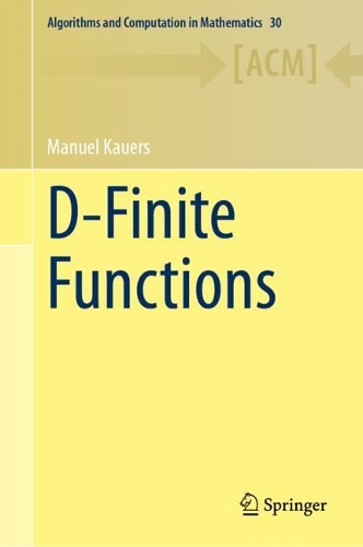 D-Finite Functions.
