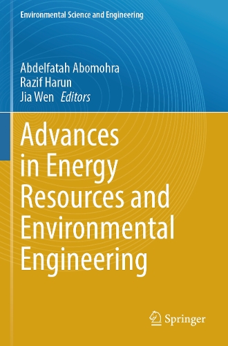 Advances in Energy Resources and Environmental Engineering.