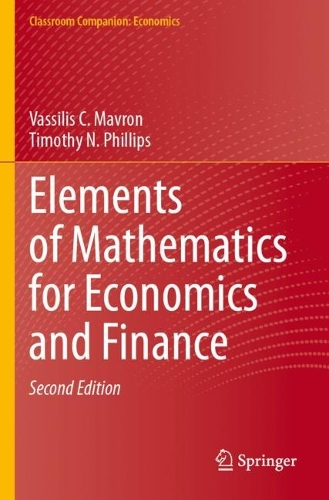 Elements of Mathematics for Economics and Finance.