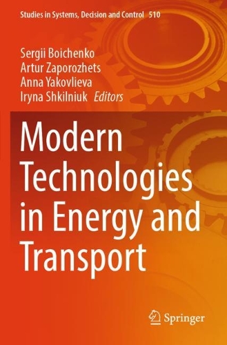 Modern Technologies in Energy and Transport.