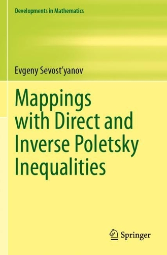 Mappings with Direct and Inverse Poletsky Inequalities.