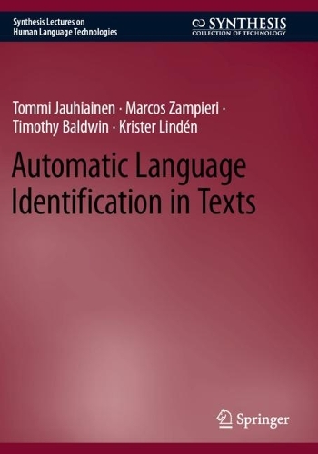 Automatic Language Identification in Texts.