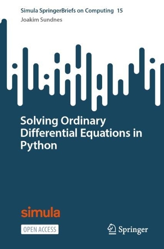 Solving Ordinary Differential Equations in Python.