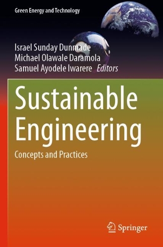 Sustainable Engineering: Concepts and Practices.
