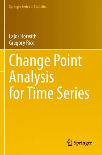 Change Point Analysis for Time Series.