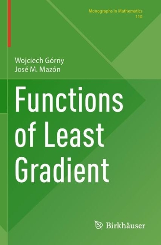 Functions of Least Gradient.