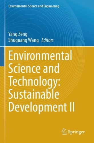 Environmental Science and Technology: Sustainable Development II.