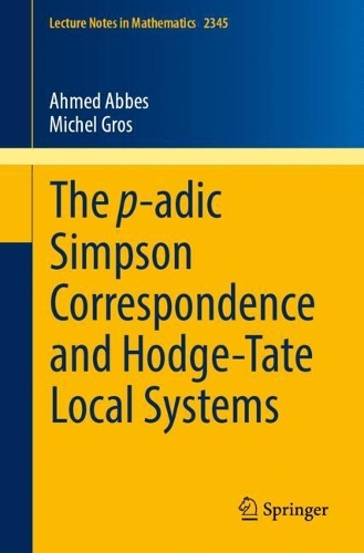 The p-adic Simpson Correspondence and Hodge-Tate Local Systems.