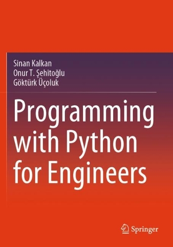 Programming with Python for Engineers.